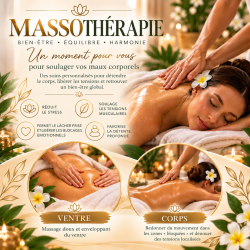 Cure 3 séances Massage sur...
